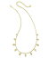 送料無料 ケンドラスコット Kendra Scott レディース 女性用 ジュエリー 宝飾品 ネックレス Kinsley Strand Necklace - Gold White CZ