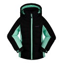 送料無料 カミック Kamik Kids 女の子用 ファッション 子供服 アウター ジャケット ダウン・ウインターコート Aayla Synthetic Down Jacket (Toddler/Little Kids/Big Kids) - Black/Cabbage