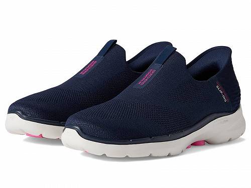 送料無料 スケッチャーズ SKECHERS Performance レディース 女性用 シューズ 靴 スニーカー 運動靴 Go Walk 6 Fabulous View Hands Free Slip-Ins - Navy