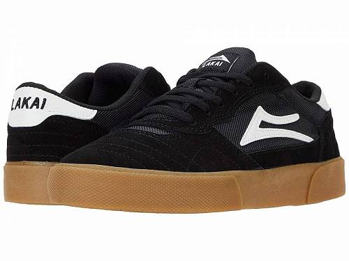 送料無料 ラカイ Lakai メンズ 男性用 シューズ 靴 スニーカー 運動靴 Cambridge - Black/Gum Suede