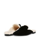  XeB[u}f Steve Madden fB[X p V[Y C tbg Chart - Black Suede Faux Fur