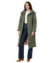  Avec Les Filles fB[X p t@bV AE^[ WPbg R[g _EEEC^[R[g Coat Hooded Maxi Puffer - Olive