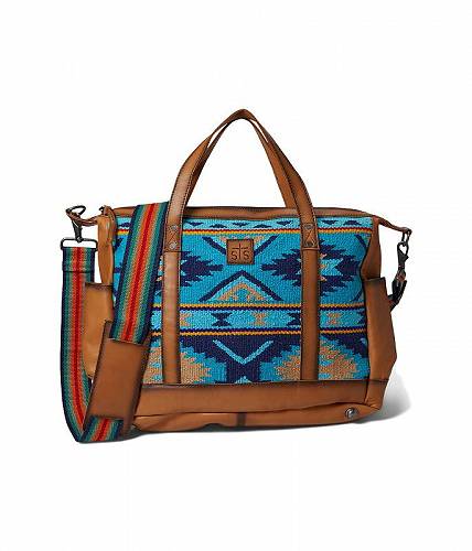 楽天グッズ×グッズ送料無料 STS Ranchwear レディース 女性用 バッグ 鞄 ママバッグ Mojave Sky Diaper Bag - Multi/Blue Aztec