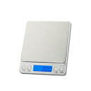 デジタルスケール キッチンスケール 電子秤 おしゃれ 0.0...