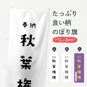 【ネコポス送料360】 のぼり旗 秋葉権現のぼり 7XW3 奉納 かわいい 天津神 国津神 かわいい天津神 別色 垂迹神 グッズプロ