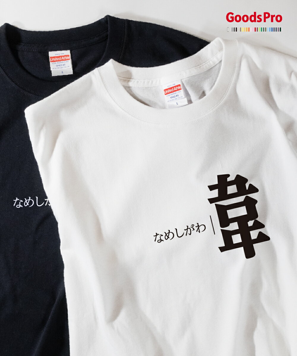 Tシャツ なめしがわ 部首 発汗性の良い快適素材 ドライTシャツ グッズプロ