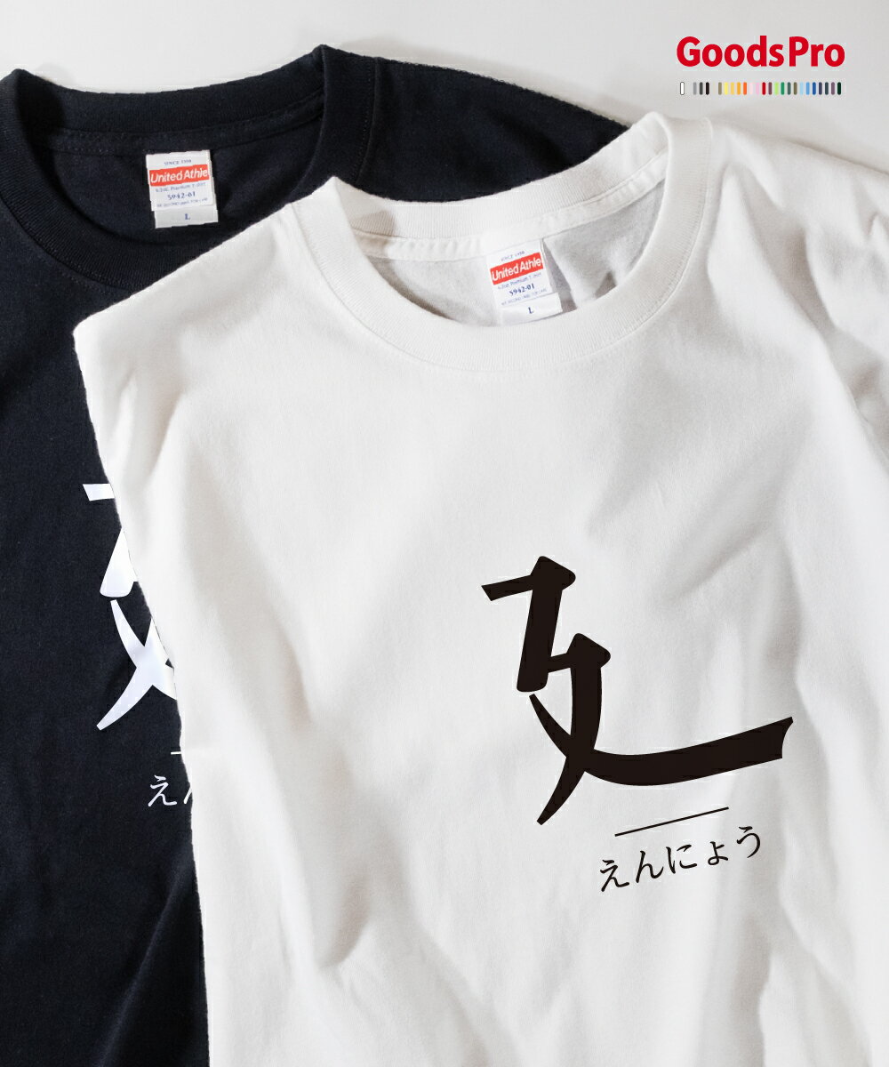 Tシャツ えんにょう 部首 発汗性の良い快適素材 ドライTシャツ グッズプロ
