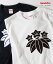 Tシャツ 笹竜胆 岩倉具視家紋 バックプリント 発汗性の良い快適素材 ドライTシャツ