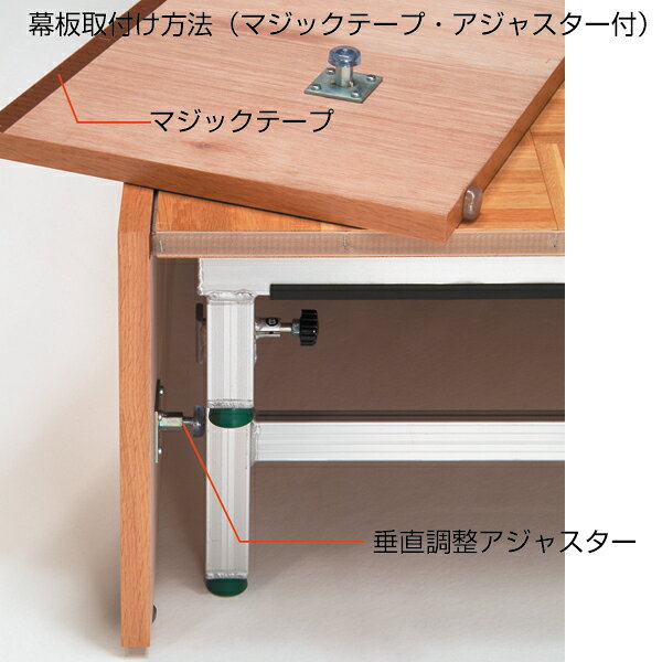 グッズプロのステージ用幕板 MB-2N 224J-52930-1｜アングル3