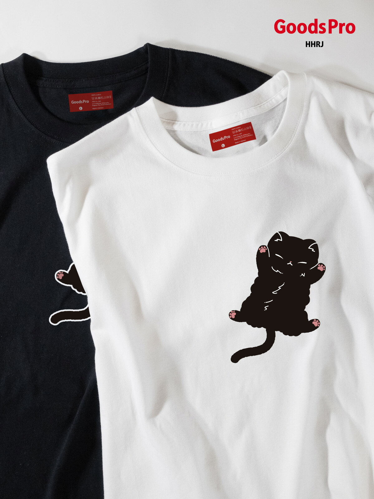 Tシャツ ねこ やわらかへそ天・猫・動物 発汗性の良い快適素材 ドライTシャツ グッズプロ
