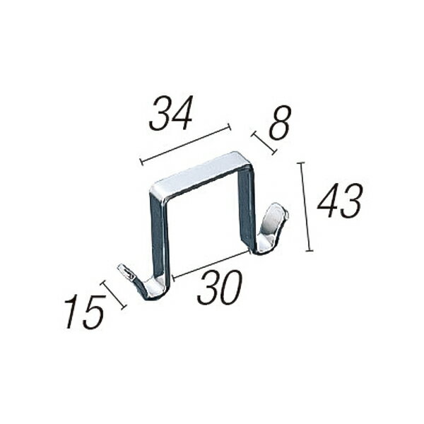 パーティションフック W 238J-43114