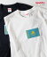 【当日出荷】Tシャツ カザフスタン共和国 国旗 発汗性の良い快適素材 ドライTシャツ【Mサイズ】 1,500円