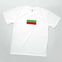 Tシャツ ブルガリア共和国 国旗