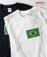 Tシャツ ブラジル連邦共和国 国旗 1,500円