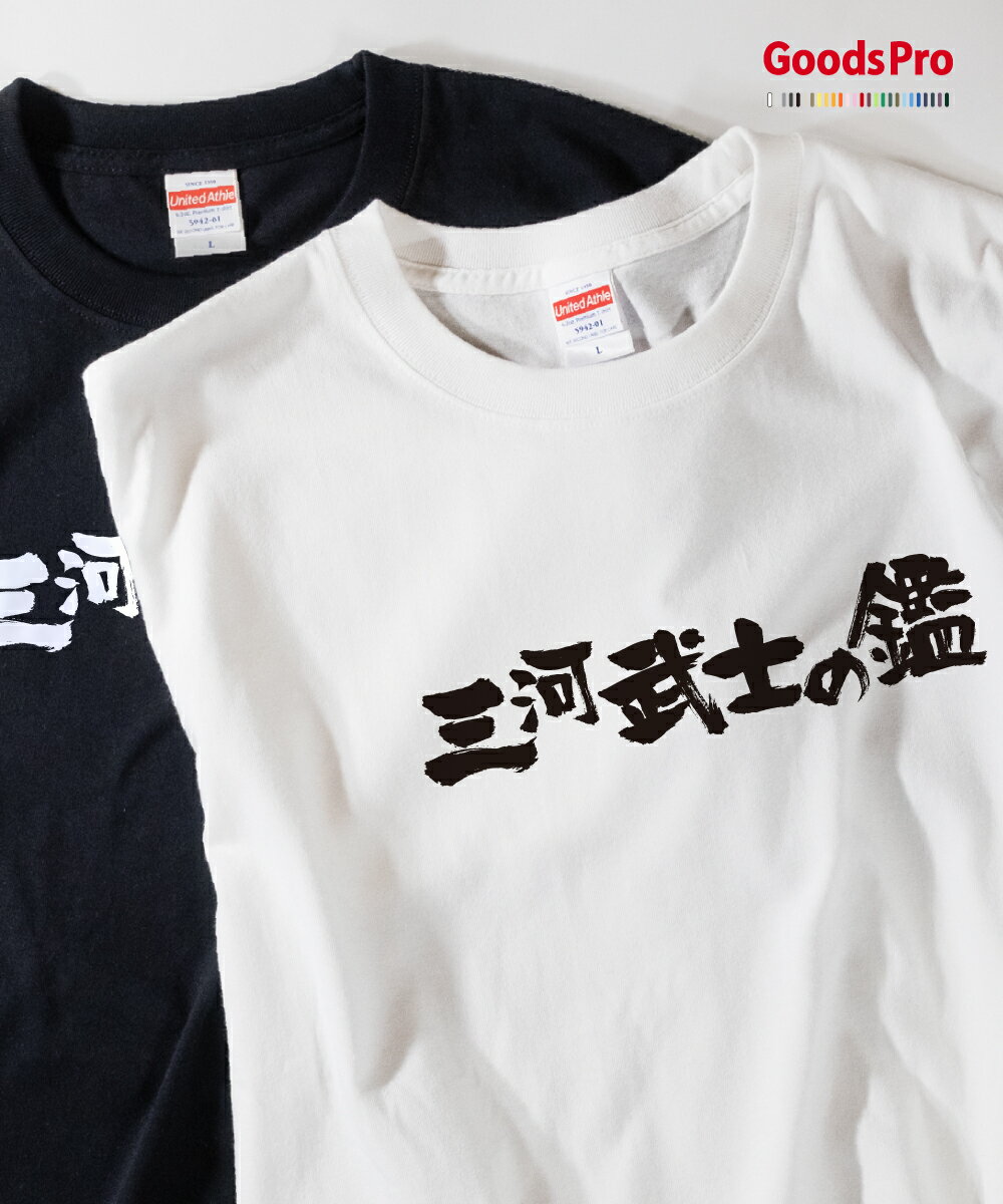 Tシャツ 三河武士の鑑 異名 発汗性の良い快適素材 ドライTシャツ グッズプロ