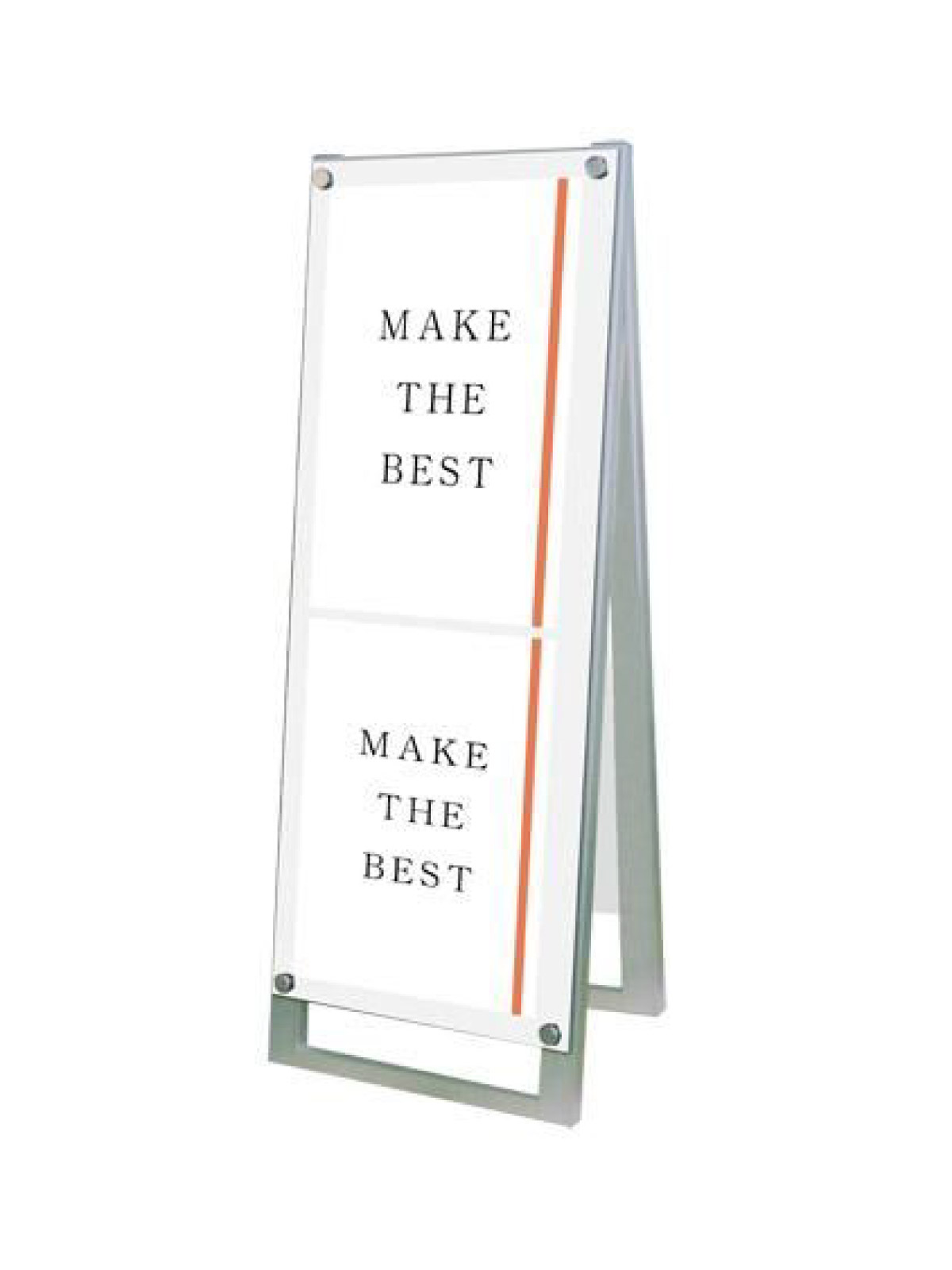 ポスター用スタンド看板 A3縦縦両面ホワイト (PSSK-A3TTRW)