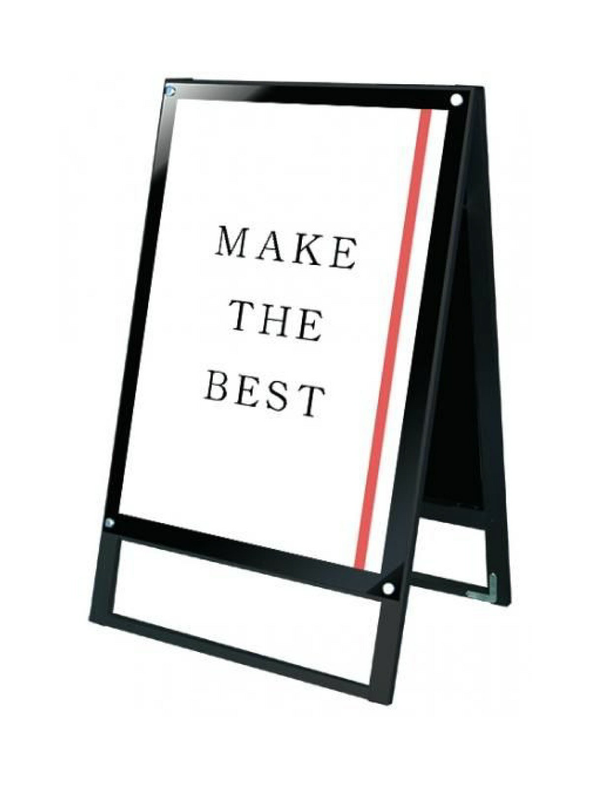 ブラックポスター用スタンド看板 A1両面ブラック (BPSSK-A1RB)