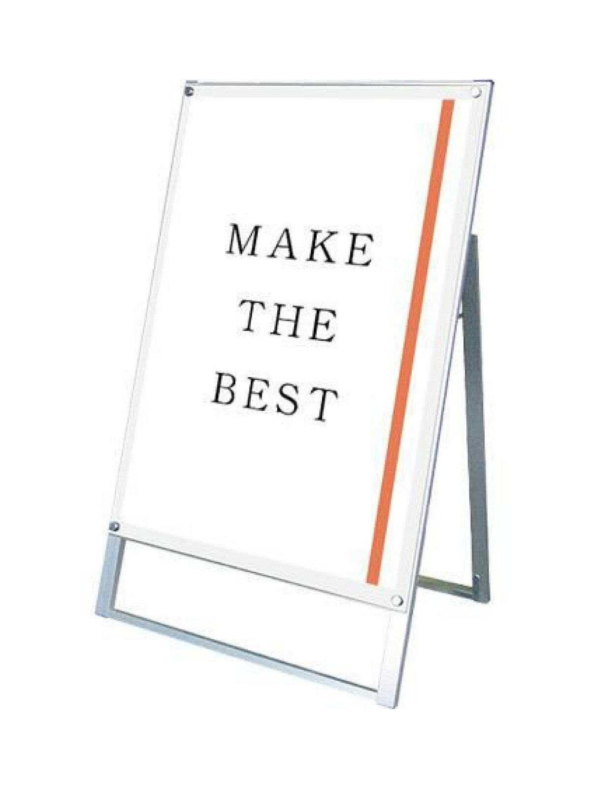 Insurance Service Learning - ポスター用スタンド看板マグネジ B1片面ホワイト (PSSKMN-B1KW)