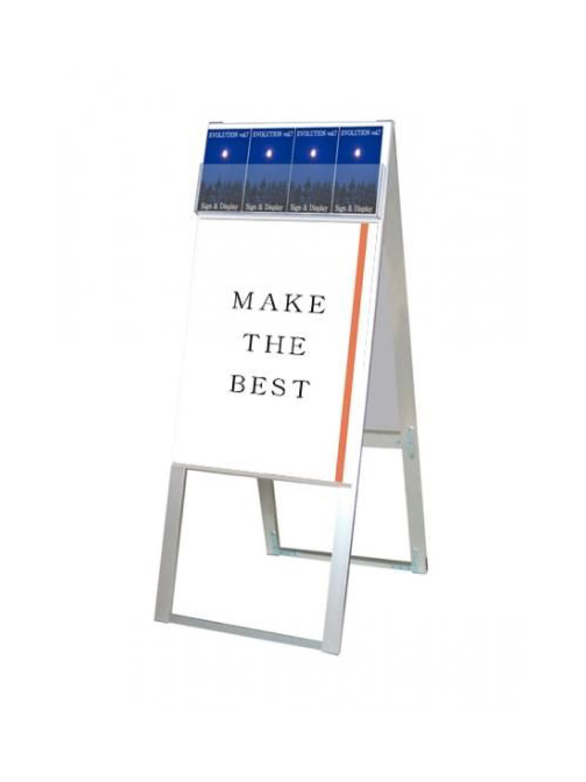 パンフレットケーススタンド看板 Dタイプ A2両面 (PCSKD-A2R)