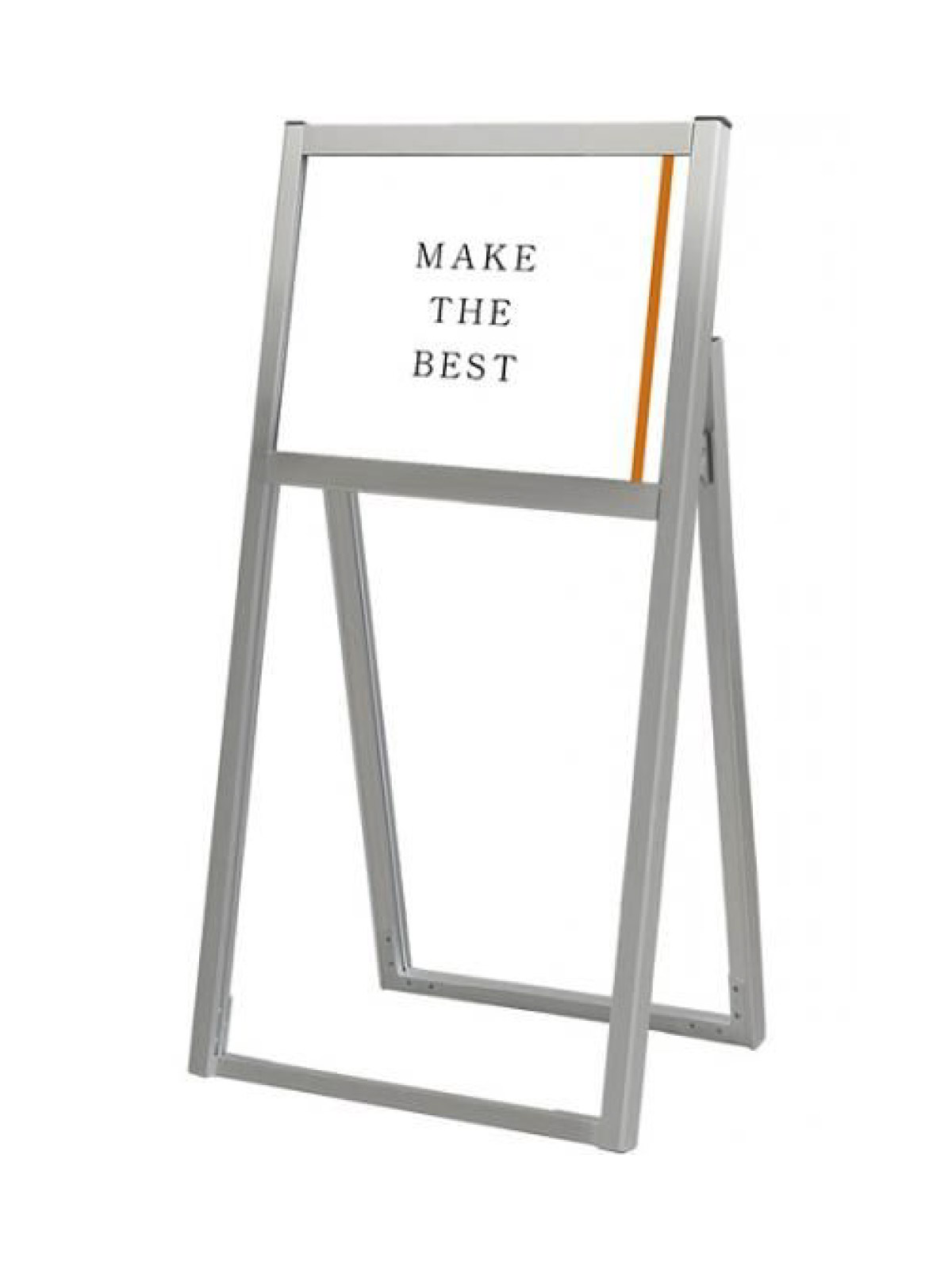 高機能＆高強度＆低価格を実現した純国産のA型ポスタースタンド■製品仕様●本体フレーム=アルミ押出し材／アルマイト仕上(シルバー)●表面カバー=アクリル(透明)1.5mm厚●面板=アルミ複合板(白)3mm厚●面板サイズ=A3横(H420mm×W297mm)●面板有効サイズ=H404mm×W281mm●重量=3.1kg●対応ウエイトアーム=SKW-A【型番：FOSK-A3YK】
