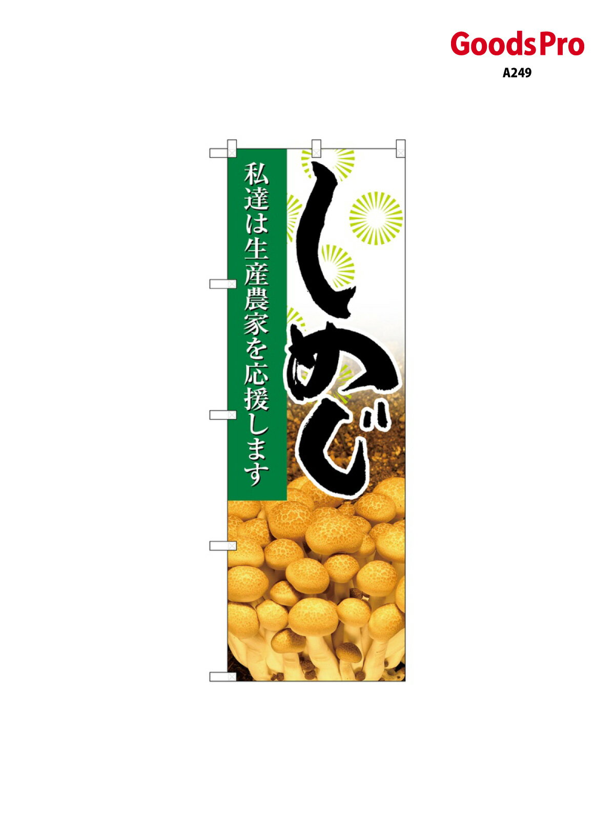 樂天商城 - のぼり しめじ 写真 21923 グッズプロ