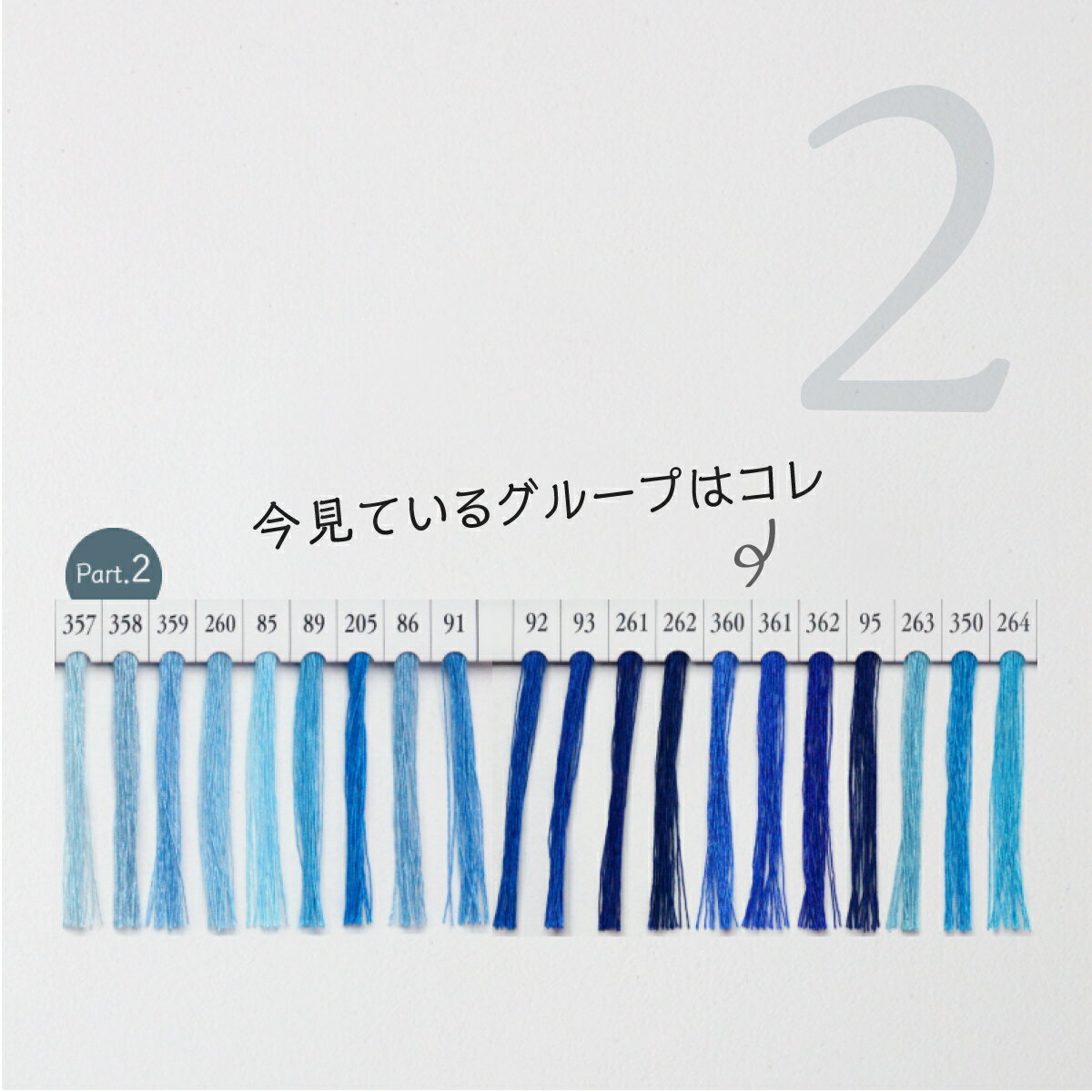 シャッペスパン ミシン糸 ＃60 60番 ブルー 200m Part2 グッズプロ グッズプロ