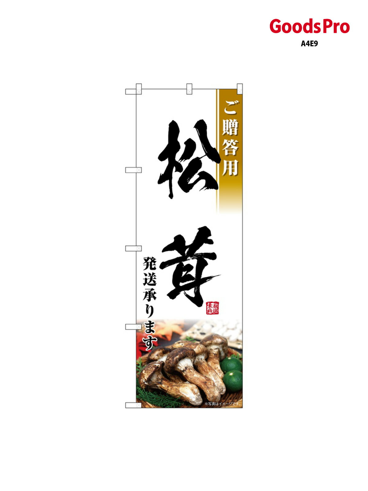 のぼり 松茸発送承ります SNB-7433 グッズプロ