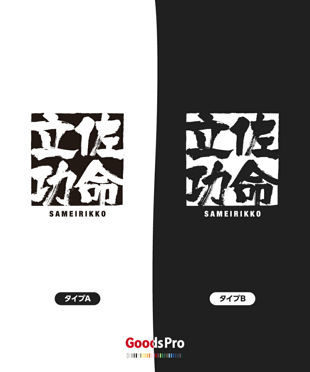 Tシャツ 佐命立功 さめいりっこう SAMEIRIKKO 発汗性の良い快適素材 ドライTシャツ グッズプロ