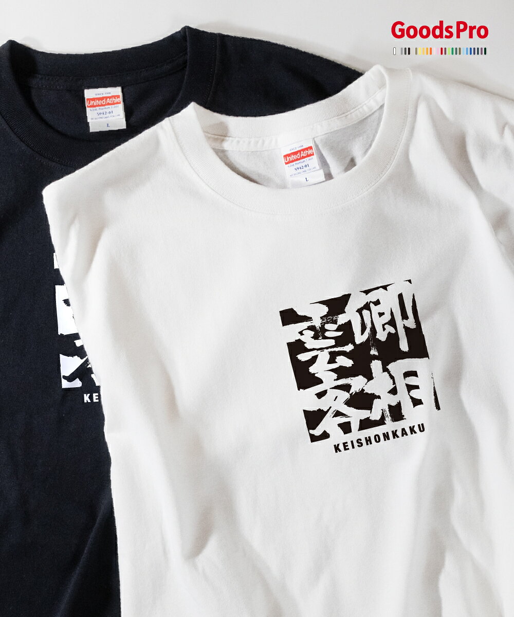 Tシャツ 卿相雲客 四字熟語 発汗性の良い快適素材 ドライTシャツ グッズプロ