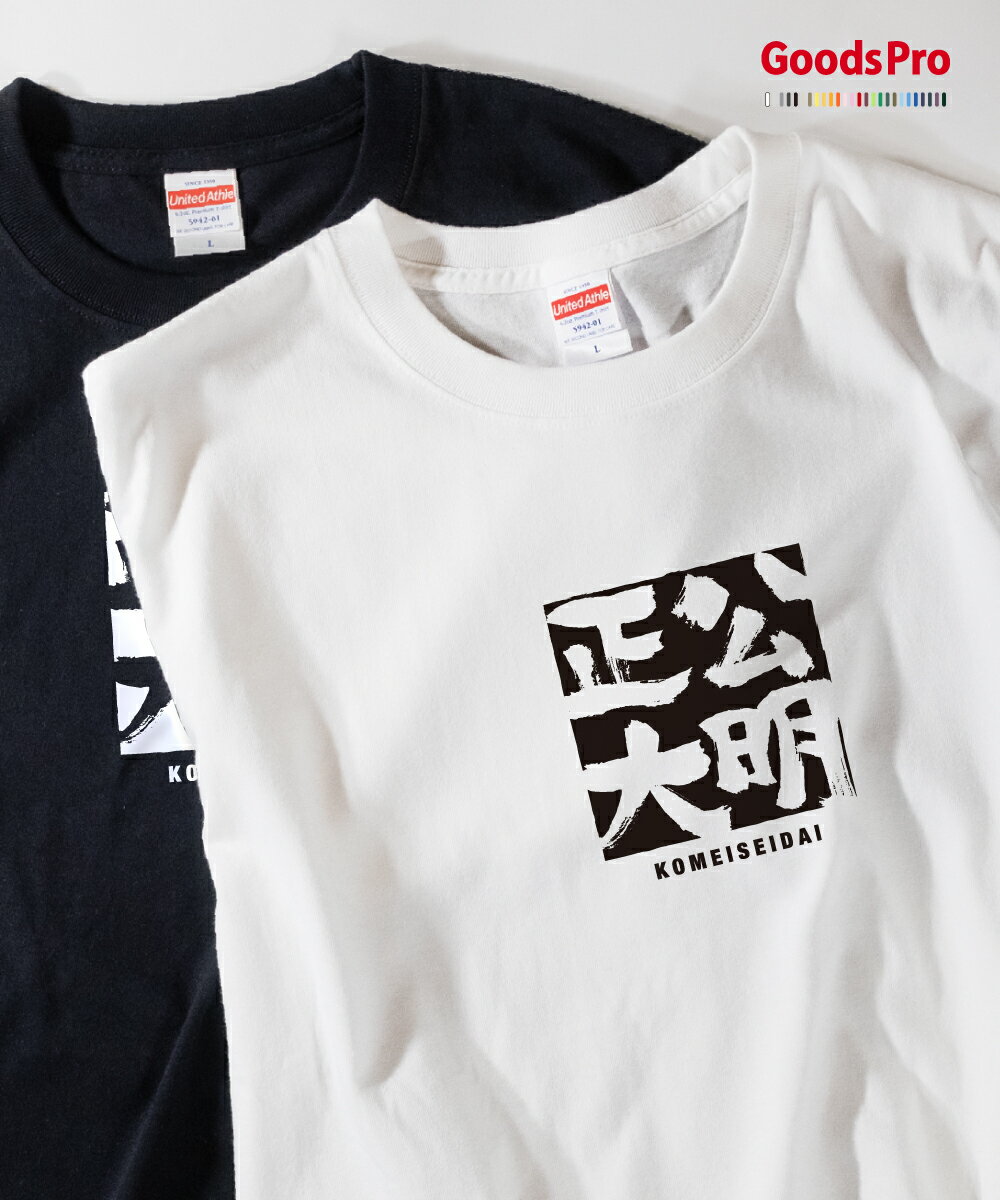 Tシャツ 公明正大 こうめいせいだい KOMEISEIDAI 発汗性の良い快適素材 ドライTシャツ グッズプロ