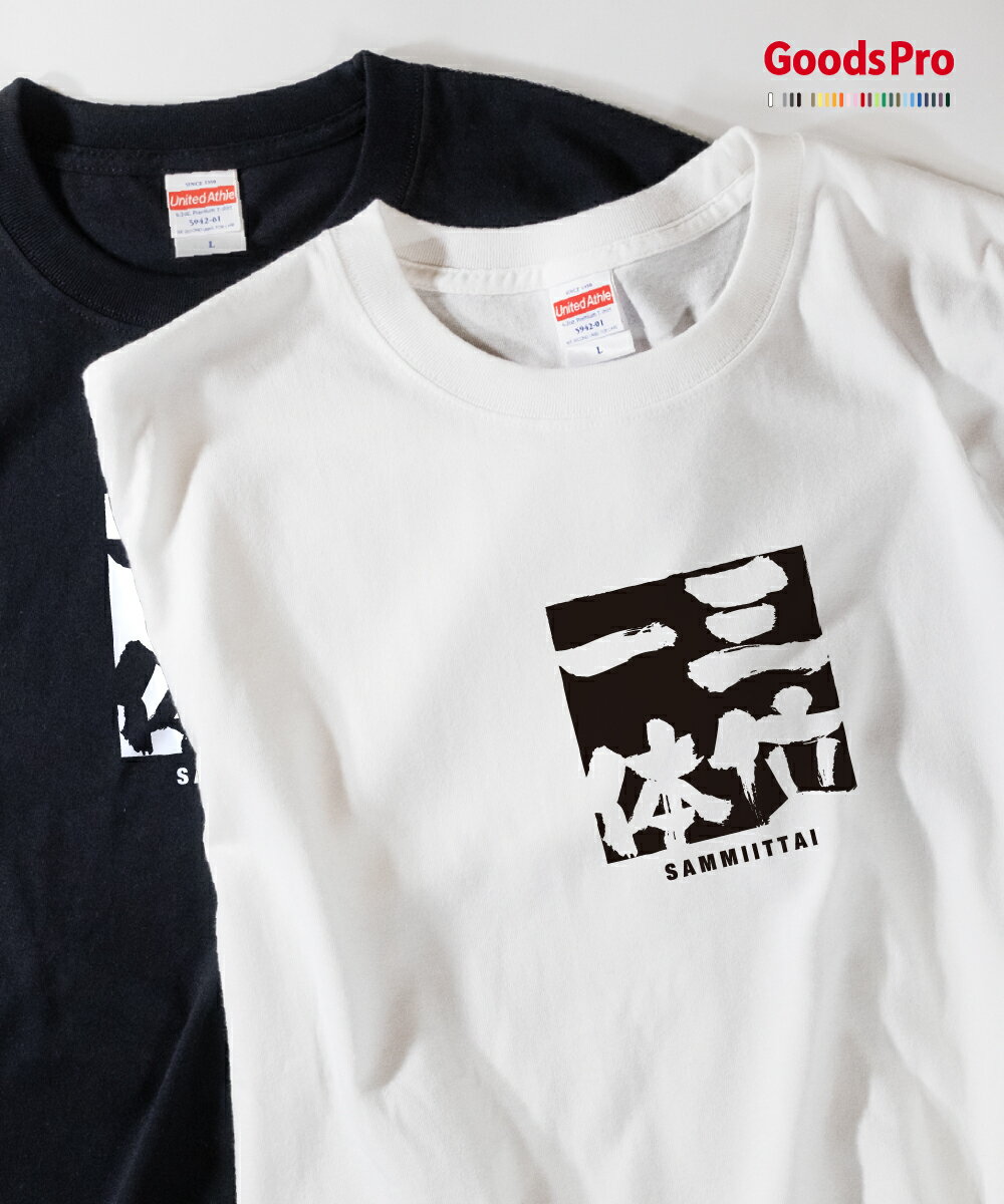 Tシャツ 三位一体 さんみいったい SAMMIITTAI 発汗性の良い快適素材 ドライTシャツ グッズプロ