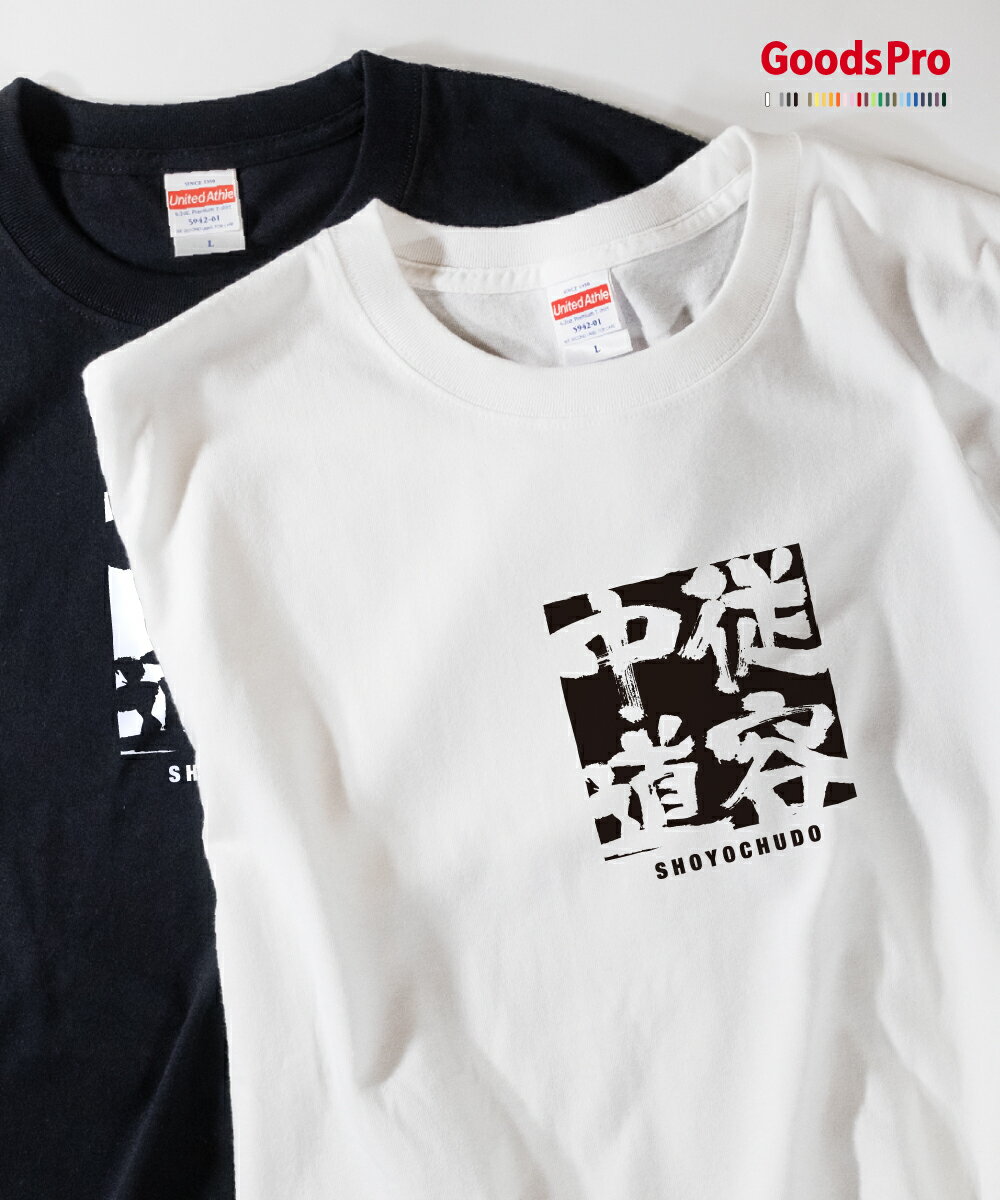 Tシャツ 従容中道 しょうようちゅうどう SHOYOCHUDO 発汗性の良い快適素材 ドライTシャツ グッズプロ