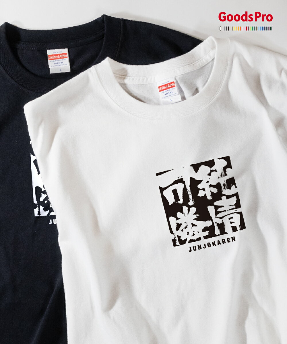 Tシャツ 純情可憐 じゅんじょうかれん JUNJOKAREN 発汗性の良い快適素材 ドライTシャツ グッズプロ