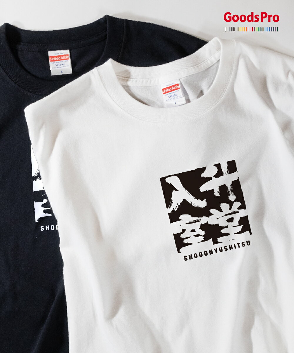 Tシャツ 升堂入室 しょうどうにゅうしつ 発汗性の良い快適素材 ドライTシャツ グッズプロ
