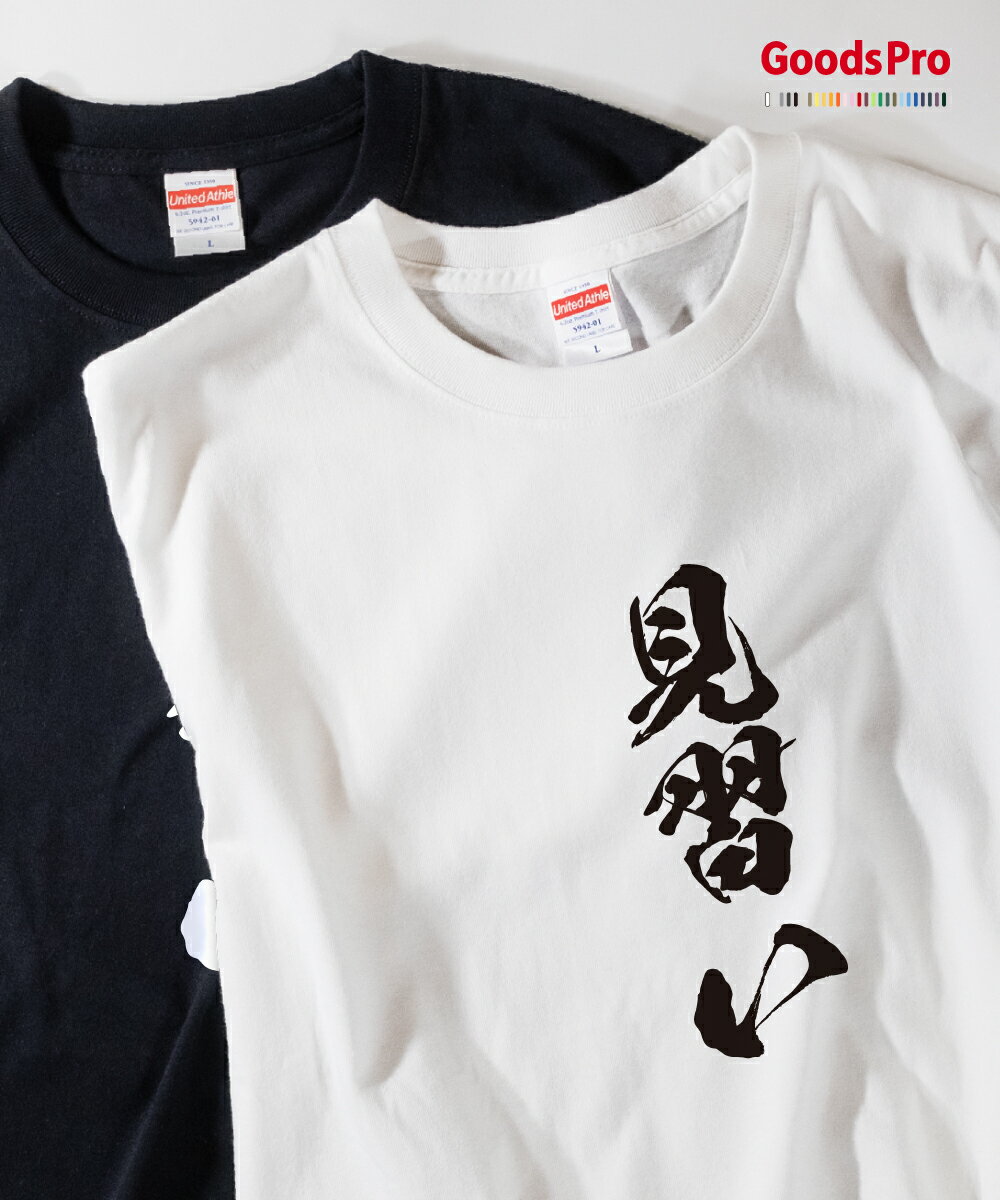 Tシャツ 見習い 落語 発汗性の良い快適素材 ドライTシャツ