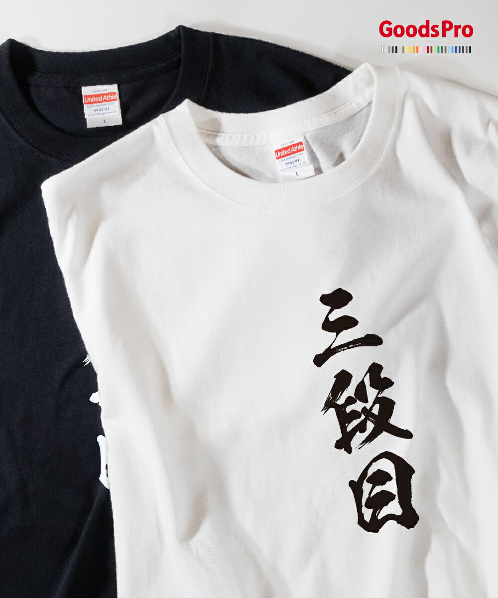 Tシャツ 三段目 相撲 発汗性の良い快適素材 ドライTシャツ グッズプロ