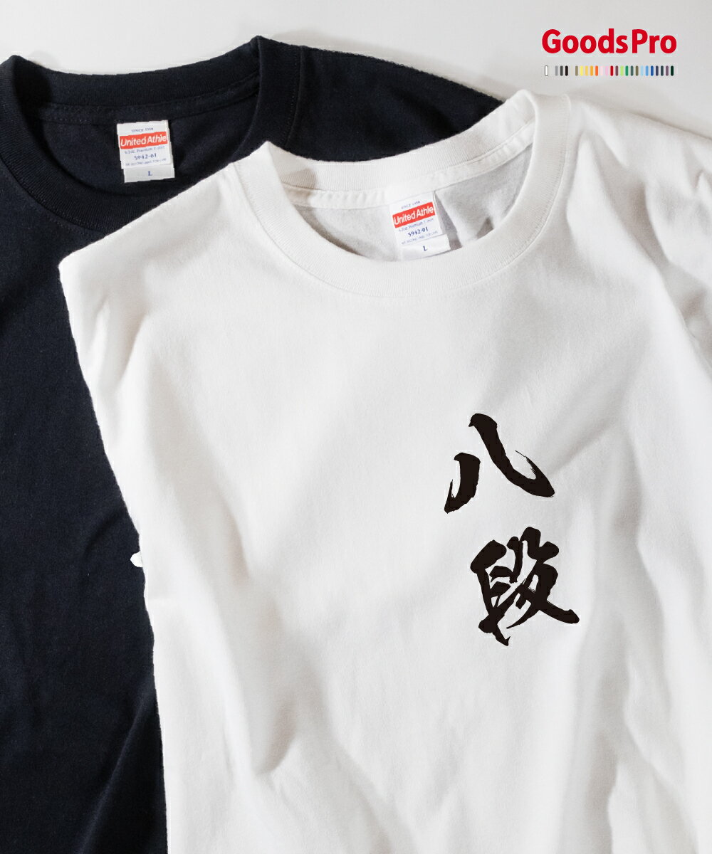 Tシャツ 八段 階級 発汗性の良い快適素材 ドライTシャツ グッズプロ