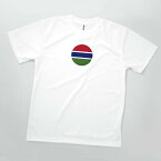 Tシャツ ガンビア共和国国旗