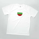 Tシャツ ブルガリア共和国国旗