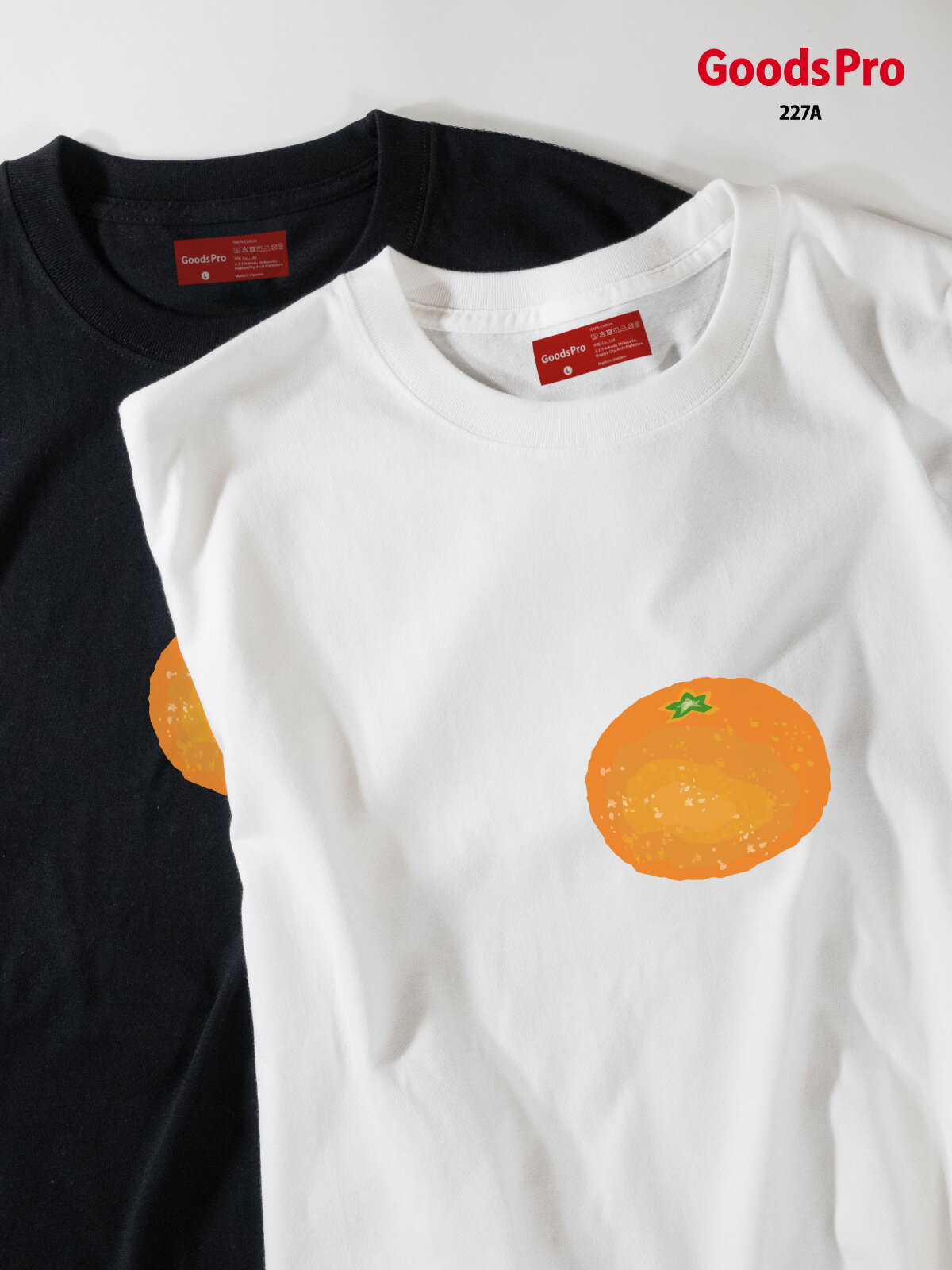 T 셔츠 귤 귤 무늬 상품 프로