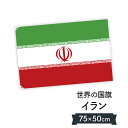 イラン イスラム共和国 国旗 W75cm H50cm