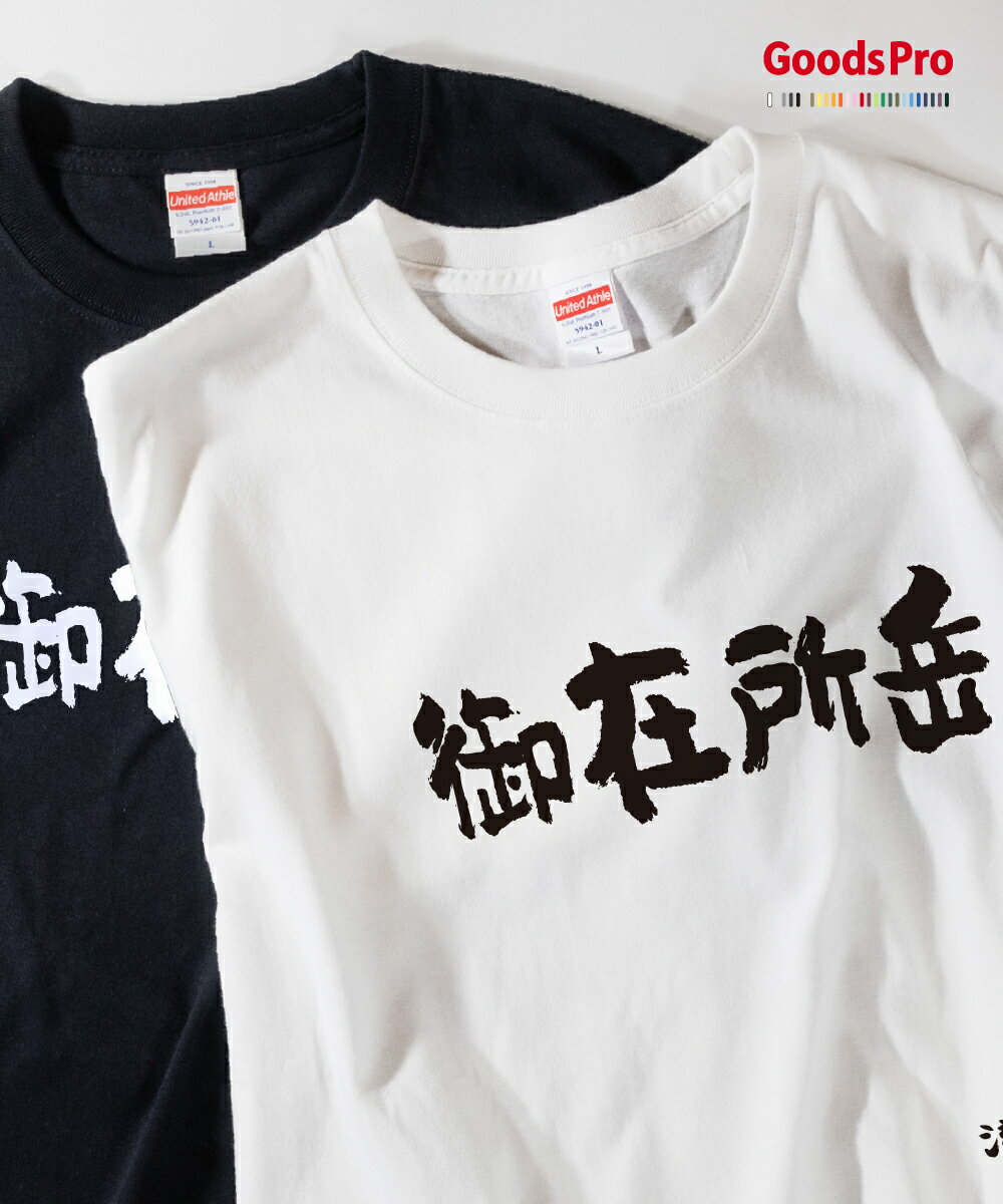 Tシャツ 御在所岳・滋賀 発汗性の良い快適素材 ドライTシャツ