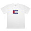 【当日出荷】Tシャツ キューバ共和国 国旗 ホワイトM 10003 1,500円
