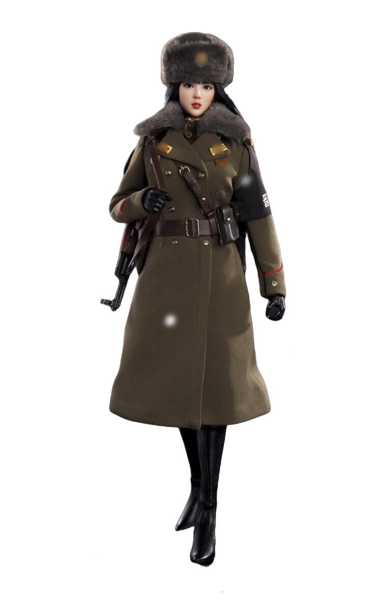FLAGSET FS-73040 DPRK 北朝鮮 朝鮮人民軍 オフィサー 金彩英 女性兵士 1/6スケールミリタリーフィギュア