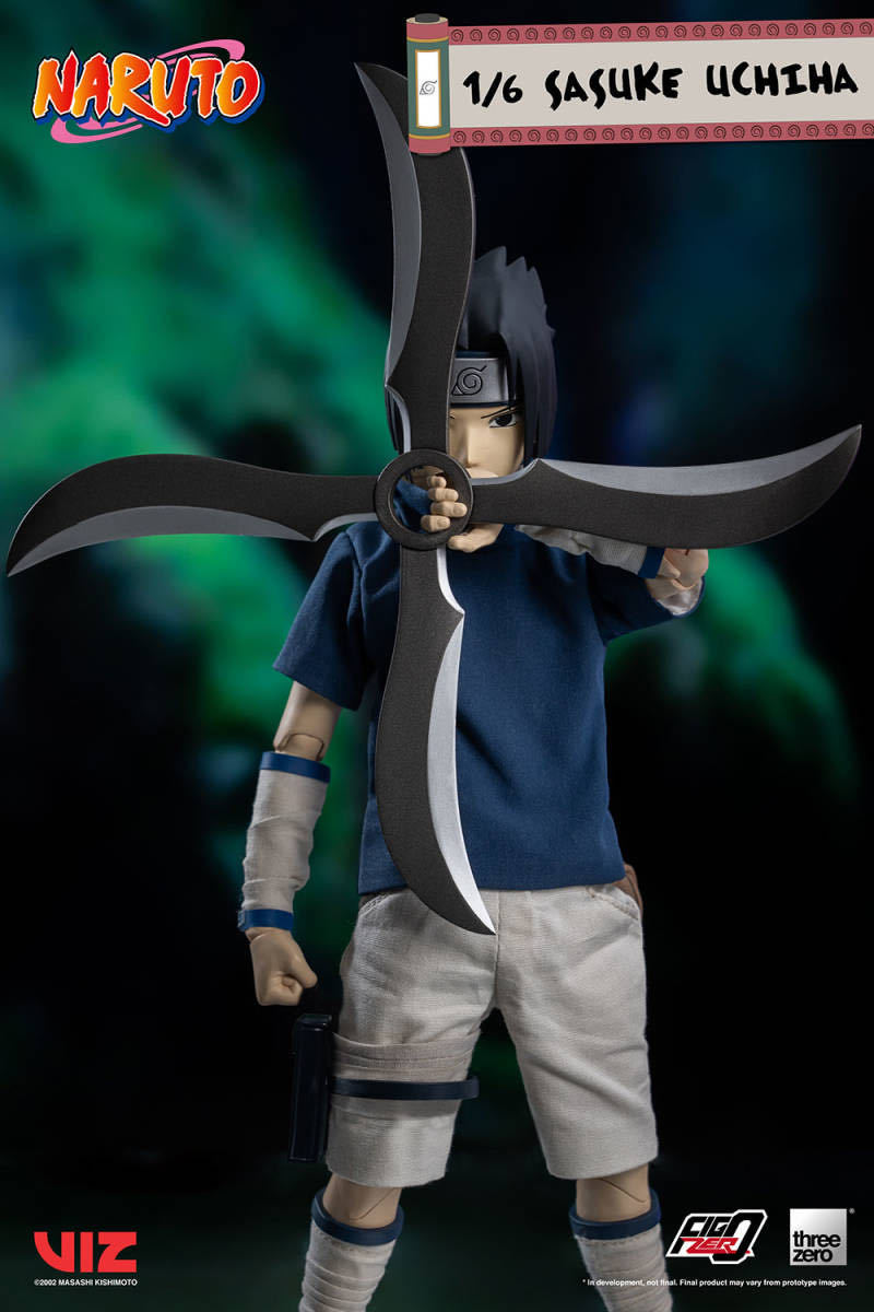 スリーゼロ 1/6 NARUTO ナルト フィグゼロ うちはサスケ 未開封新品 3Z0261
