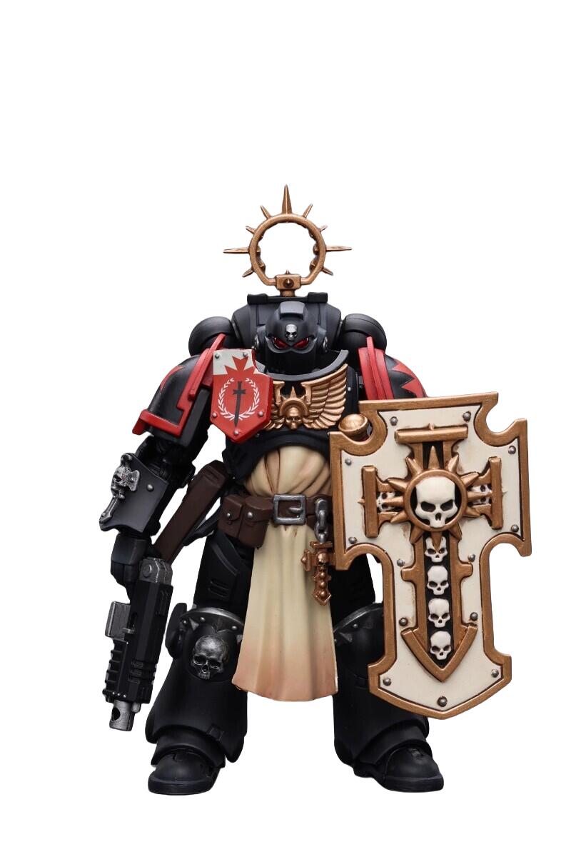 Joytoy ウォーハンマー40,000 プリマリス スペースマリーン black templarsブレードガード・ベテラン 1/18 完成品 フィギュア