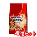 【今ならシルコットウェットプレゼント】【送料無料】【ポイント2倍】4個セット ユニ・チャーム 愛犬元気 柴犬用ビーフ・緑黄色野菜・小魚入り2.1kg 45206...
