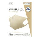 2個セット ユニ・チャーム 超快適マスク SMART COLOR ナチュラルベージュ ふつう 7枚 4903111517909 スマートカラーマスク(4)
