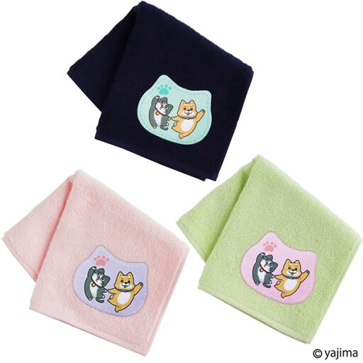 【ブルーミング中西】ねこに転生したおじさん タオルハンカチ プンちゃん&スケキヨ 【ブルーミング中西】ねこに転生したおじさん タオルハンカチ プンちゃん&スケキヨ