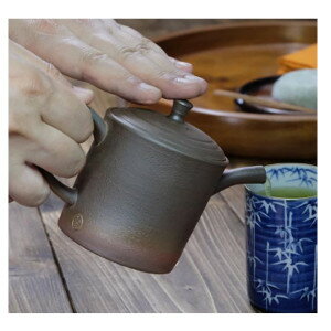 玉光窯 火窯変ノタ打ちソロ急須 玉光窯 火窯変ノタ打ちソロ急須